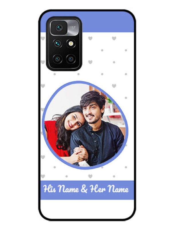 Custom Redmi 10 Prime 2022 Photo Printing on Glass Case - Premium Case Design