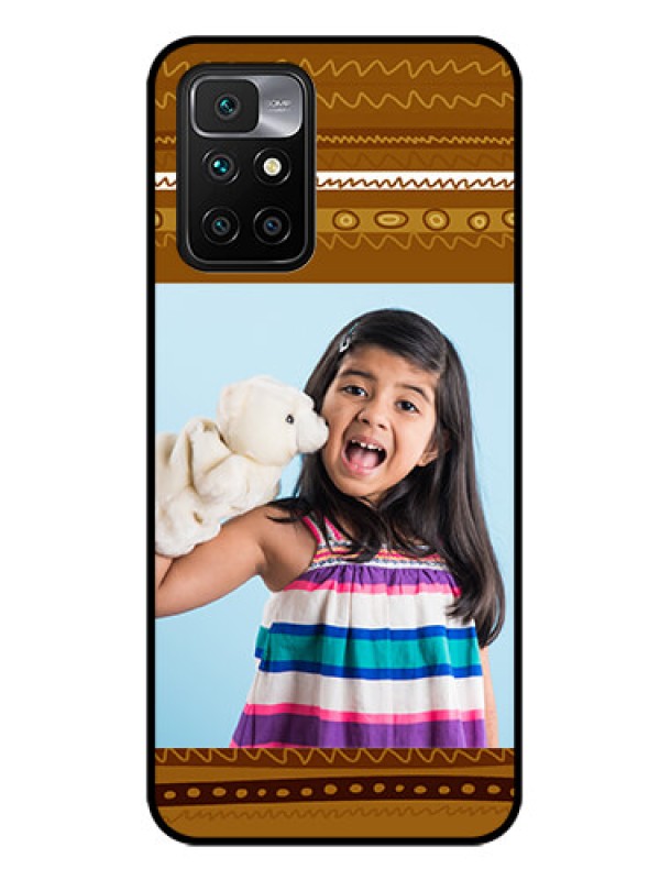 Custom Redmi 10 Prime 2022 Custom Glass Phone Case - Friends Picture Upload Design