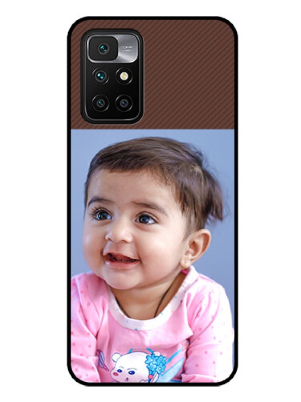 Custom Redmi 10 Prime 2022 Custom Glass Mobile Case - Elegant Case Design