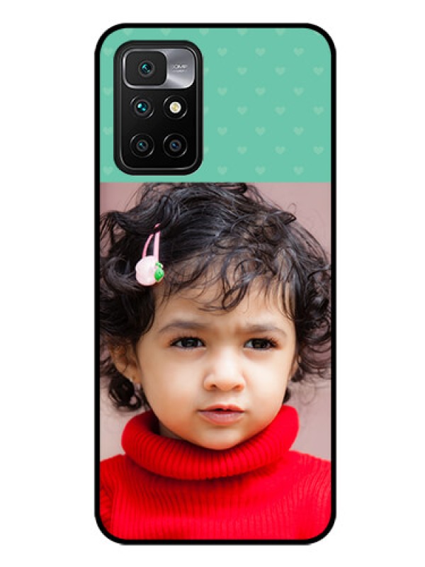 Custom Redmi 10 Prime 2022 Custom Glass Phone Case - Lovers Picture Design