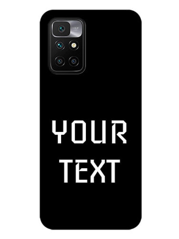 Custom Redmi 10 Prime 2022 Your Name on Glass Phone Case