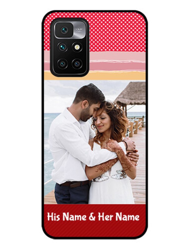 Custom Redmi 10 Prime Custom Glass Mobile Case - Premium Case Design