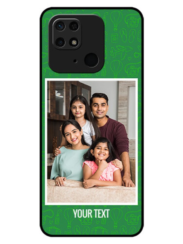 Custom Redmi 10 Personalized Glass Phone Case - Picture Upload Design