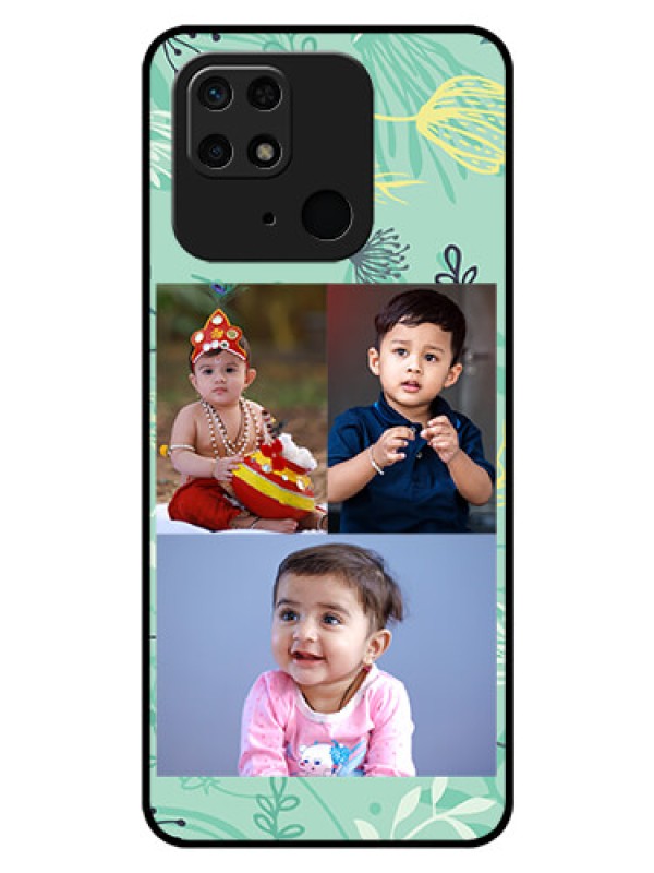 Custom Redmi 10 Photo Printing on Glass Case - Forever Family Design
