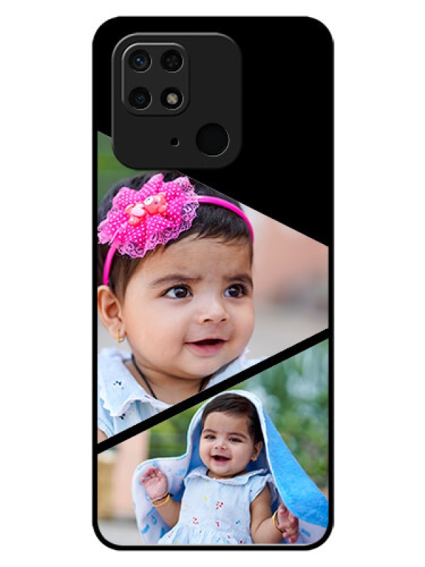 Custom Redmi 10 Custom Glass Phone Case - Semi Cut Design