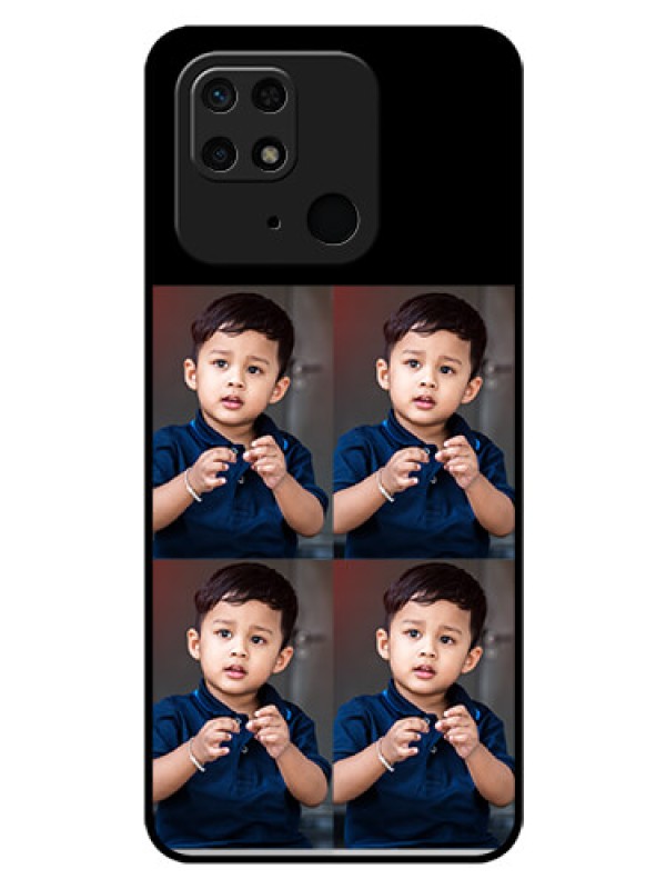 Custom Redmi 10 4 Image Holder on Glass Mobile Cover