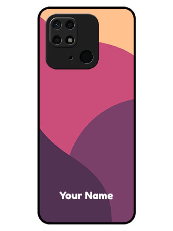 Custom Xiaomi Redmi 10 Custom Glass Phone Case - Mixed Multi-colour abstract art Design