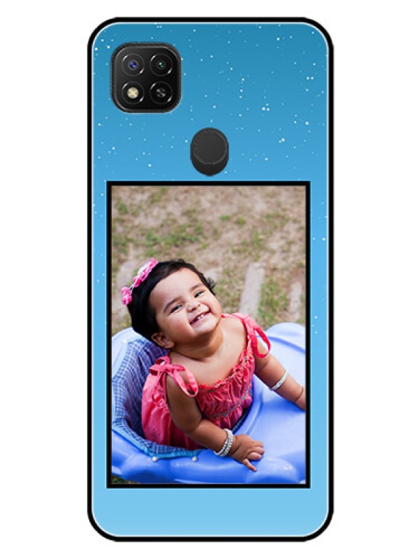 Custom Xiaomi Redmi 10A Sport Custom Glass Mobile Case - Wave Pattern Colorful Design