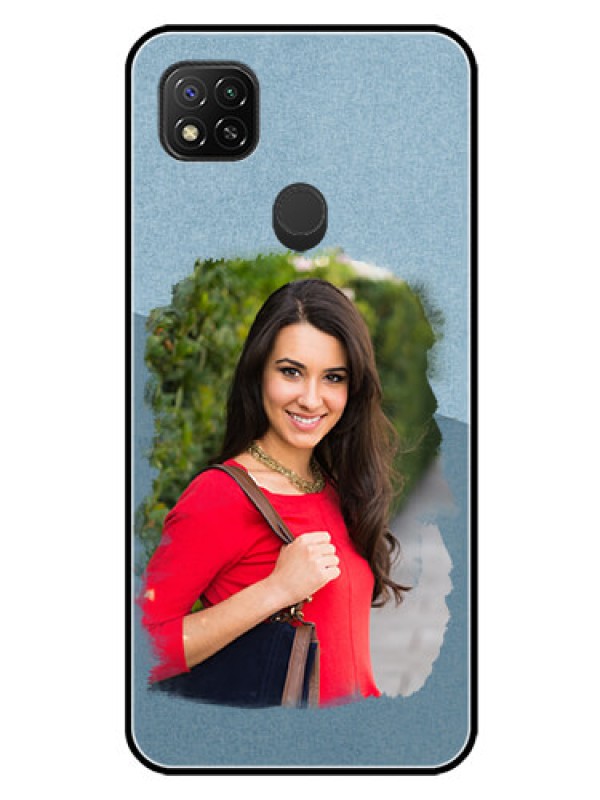 Custom Xiaomi Redmi 10A Sport Custom Glass Mobile Case - Grunge Line Art Design