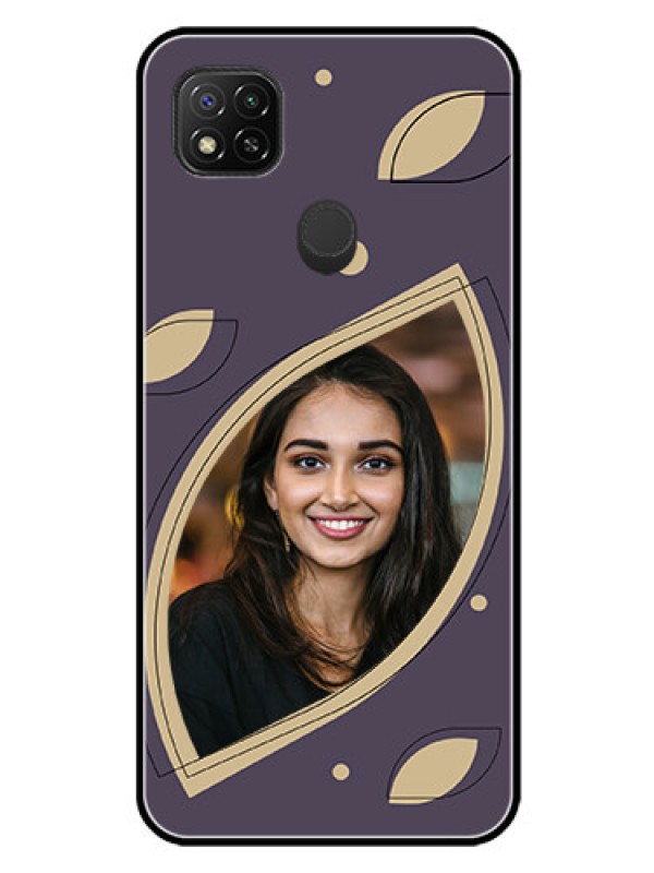 Custom Xiaomi Redmi 10A Sport Custom Glass Mobile Case - Falling Leaf Design