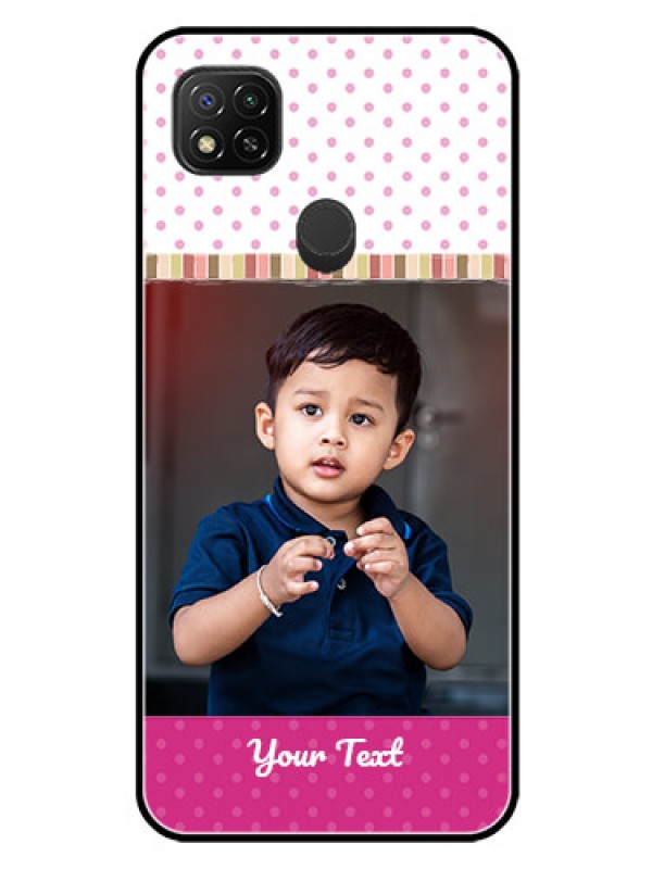 Custom Xiaomi Redmi 10A Photo Printing on Glass Case - Cute Girls Cover Design