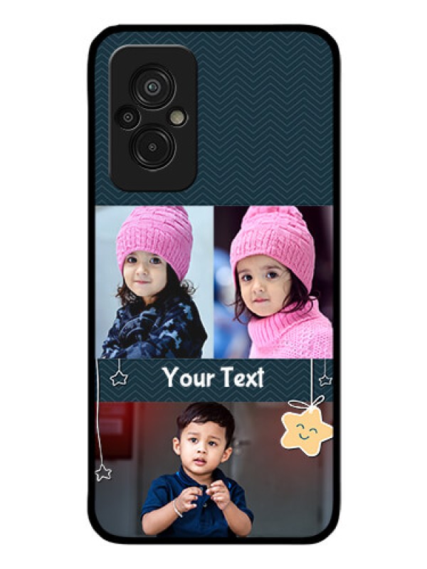 Custom Xiaomi Redmi 11 Prime 4G Custom Glass Mobile Case - Hanging Stars Design