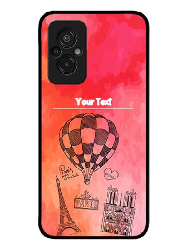 Custom Xiaomi Redmi 11 Prime 4G Custom Glass Phone Case - Paris Theme Design