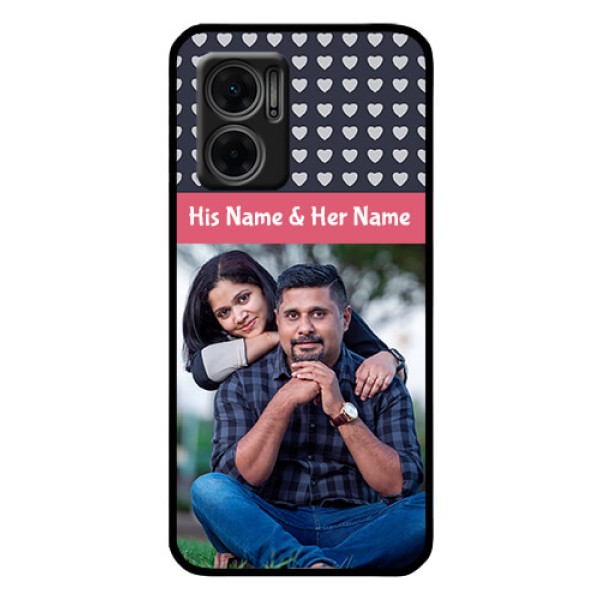 Xiaomi Redmi 11 Prime 5G Custom Glass Mobile Case - Love Symbols Design Xiaomi Redmi 11 Prime 5G Custom Glass Mobile Case - Love Symbols Design