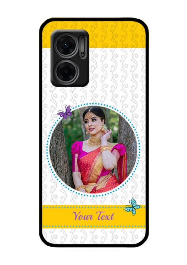 Xiaomi Redmi 11 Prime 5G Custom Glass Mobile Case - Girls Premium Case Design