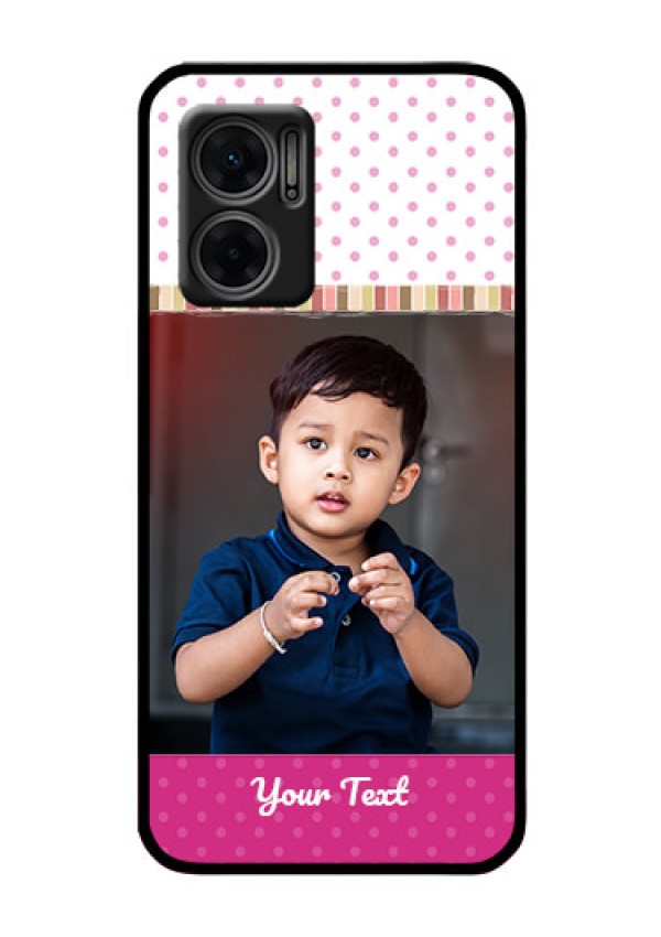 Xiaomi Redmi 11 Prime 5G Photo Printing on Glass Case - Cute Girls Cover Design