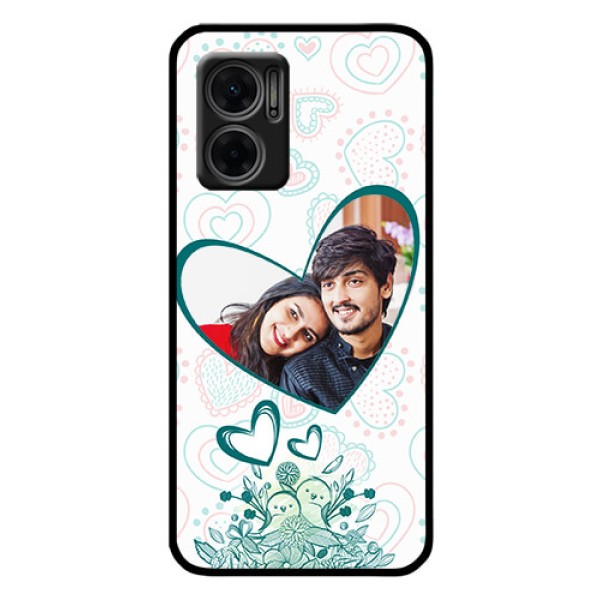 Xiaomi Redmi 11 Prime 5G Photo Printing on Glass Case - Premium Couple Design