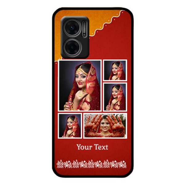 Xiaomi Redmi 11 Prime 5G Personalized Glass Phone Case - Wedding Pic Upload Design Xiaomi Redmi 11 Prime 5G Personalized Glass Phone Case - Wedding Pic Upload Design