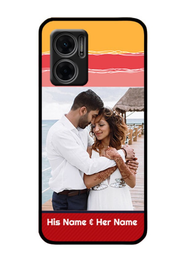 Xiaomi Redmi 11 Prime 5G Custom Glass Mobile Case - Colorful Case Design