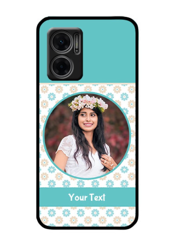 Xiaomi Redmi 11 Prime 5G Custom Glass Mobile Case - Beautiful Flowers Design