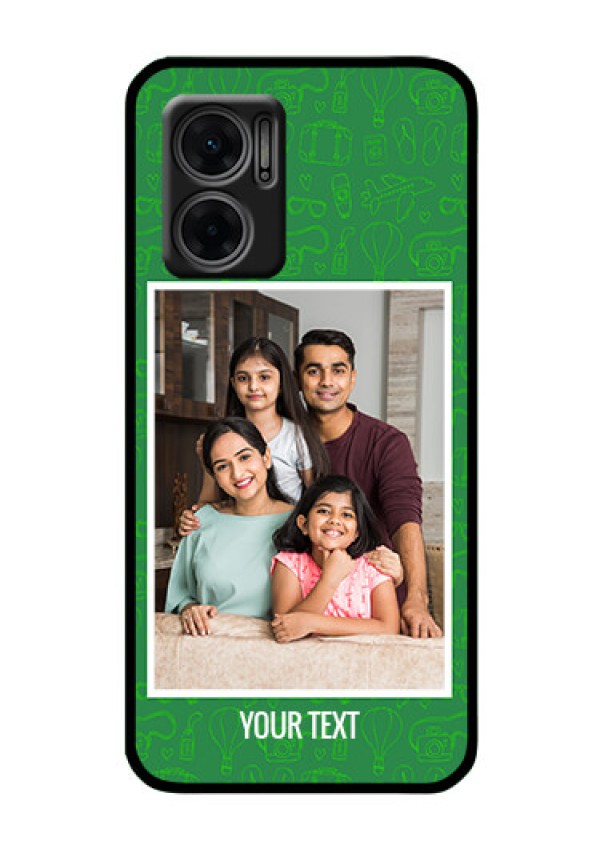 Xiaomi Redmi 11 Prime 5G Personalized Glass Phone Case - Picture Upload Design