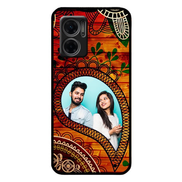Xiaomi Redmi 11 Prime 5G Personalized Glass Phone Case - Abstract Colorful Design