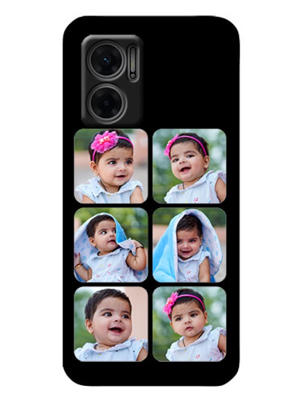 Custom Xiaomi Redmi 11 Prime 5G Photo Printing on Glass Case - Multiple Pictures Design