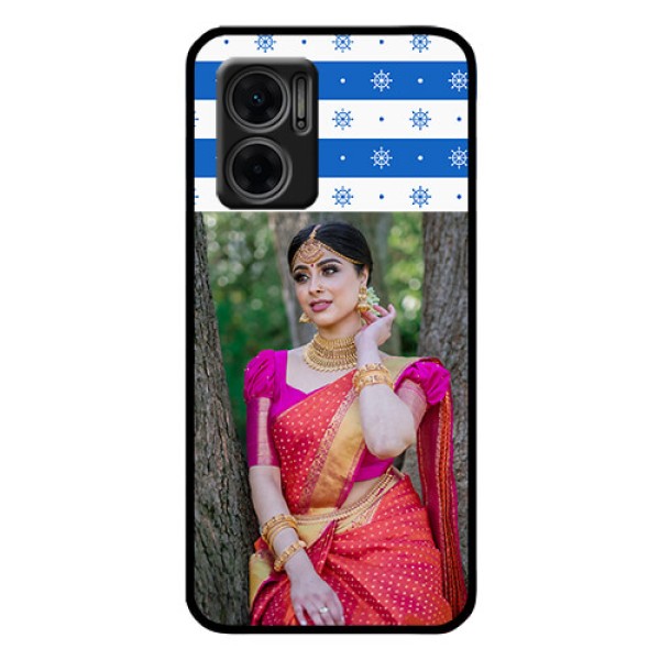 Xiaomi Redmi 11 Prime 5G Photo Printing on Glass Case - Snow Pattern Design Xiaomi Redmi 11 Prime 5G Photo Printing on Glass Case - Snow Pattern Design