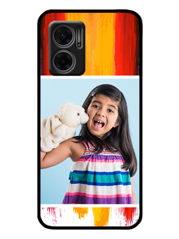 Custom Xiaomi Redmi 11 Prime 5G Personalized Glass Phone Case - Multi Color Design