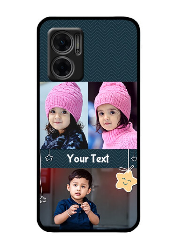 Xiaomi Redmi 11 Prime 5G Custom Glass Mobile Case - Hanging Stars Design