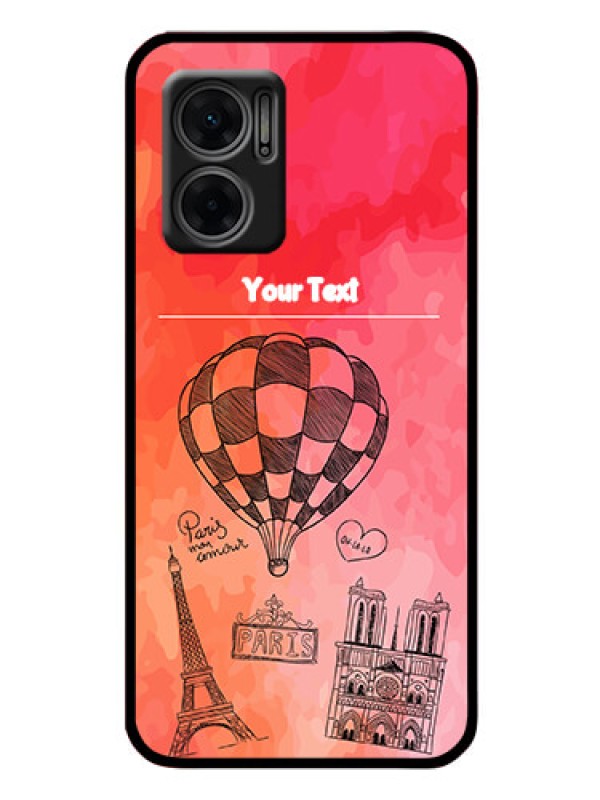 Custom Xiaomi Redmi 11 Prime 5G Custom Glass Phone Case - Paris Theme Design