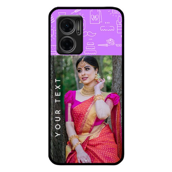 Xiaomi Redmi 11 Prime 5G Custom Glass Mobile Case - Birthday Icons Design Xiaomi Redmi 11 Prime 5G Custom Glass Mobile Case - Birthday Icons Design