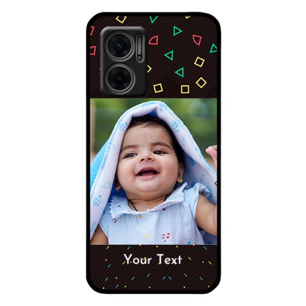 Xiaomi Redmi 11 Prime 5G Custom Glass Phone Case - with confetti birthday design Xiaomi Redmi 11 Prime 5G Custom Glass Phone Case - with confetti birthday design