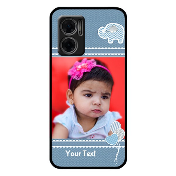 Xiaomi Redmi 11 Prime 5G Photo Printing on Glass Case - with Kids Pattern Design Xiaomi Redmi 11 Prime 5G Photo Printing on Glass Case - with Kids Pattern Design