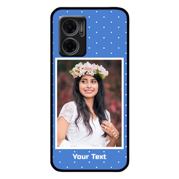 Xiaomi Redmi 11 Prime 5G Photo Printing on Glass Case - Polka dots design