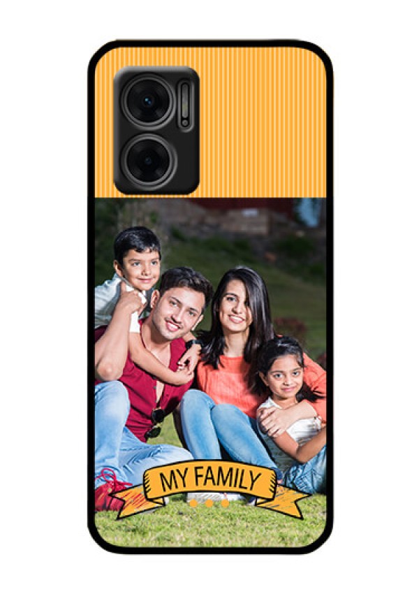 Xiaomi Redmi 11 Prime 5G Custom Glass Phone Case - My Family Design