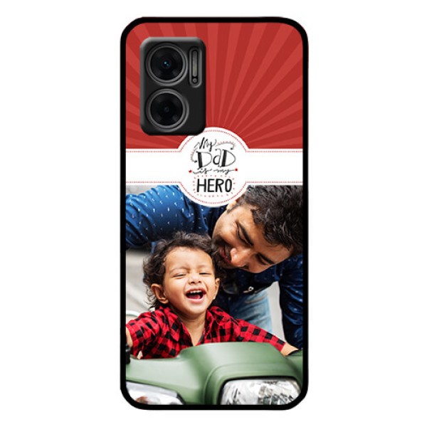 Xiaomi Redmi 11 Prime 5G Photo Printing on Glass Case - My Dad Hero Design