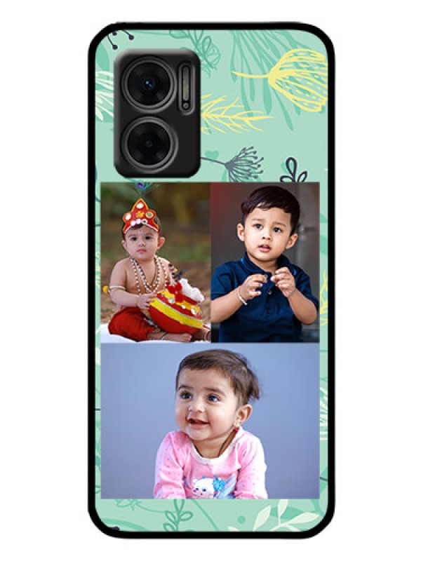 Custom Xiaomi Redmi 11 Prime 5G Photo Printing on Glass Case - Forever Family Design