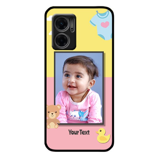 Xiaomi Redmi 11 Prime 5G Photo Printing on Glass Case - Kids 2 Color Design Xiaomi Redmi 11 Prime 5G Photo Printing on Glass Case - Kids 2 Color Design