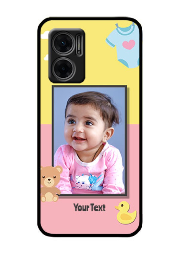 Xiaomi Redmi 11 Prime 5G Photo Printing on Glass Case - Kids 2 Color Design