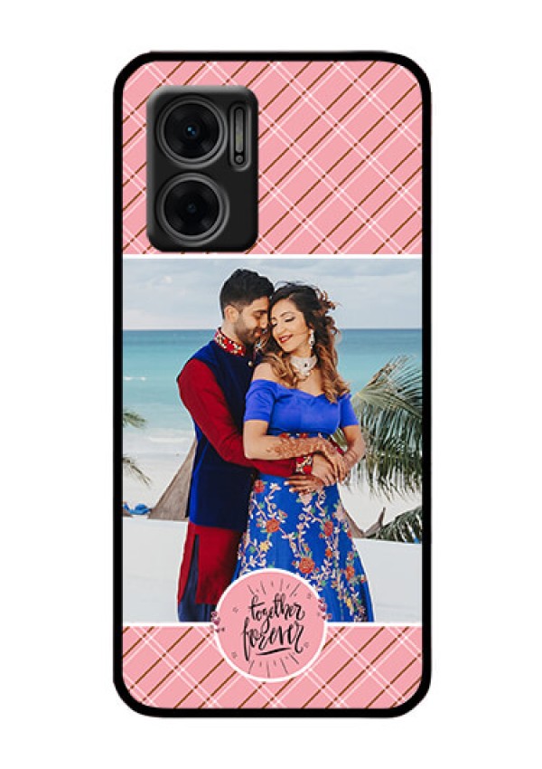 Xiaomi Redmi 11 Prime 5G Personalized Glass Phone Case - Together Forever Design
