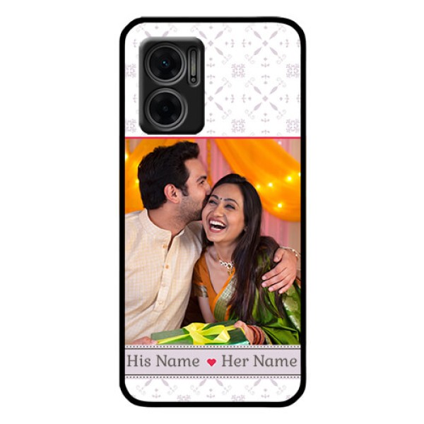 Xiaomi Redmi 11 Prime 5G Custom Glass Mobile Case - with Photo and Ethnic Design Xiaomi Redmi 11 Prime 5G Custom Glass Mobile Case - with Photo and Ethnic Design