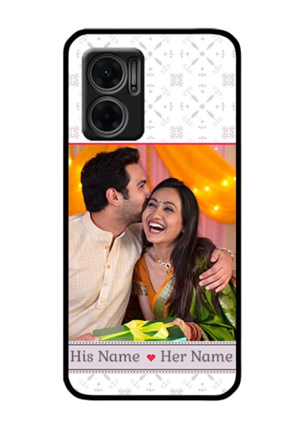 Xiaomi Redmi 11 Prime 5G Custom Glass Mobile Case - with Photo and Ethnic Design