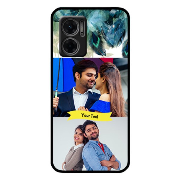 Xiaomi Redmi 11 Prime 5G Personalized Glass Phone Case - Image with Boho Peacock Feather Design Xiaomi Redmi 11 Prime 5G Personalized Glass Phone Case - Image with Boho Peacock Feather Design