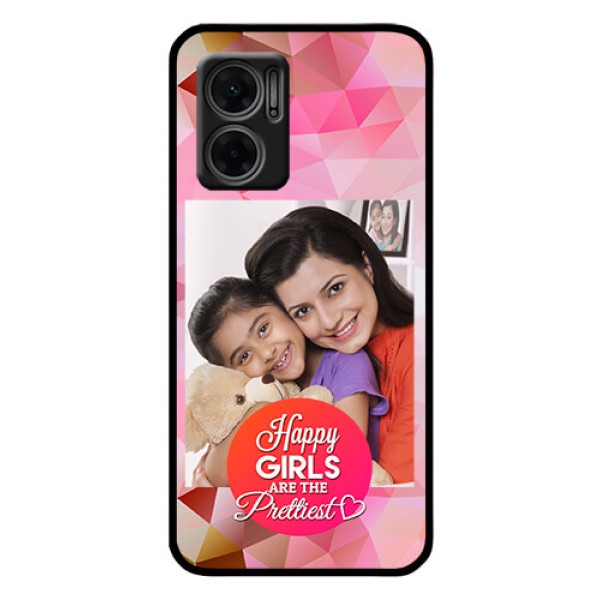 Xiaomi Redmi 11 Prime 5G Photo Printing on Glass Case - Abstract Triangle Design
