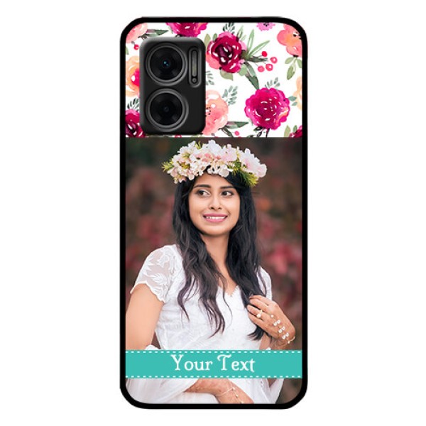 Xiaomi Redmi 11 Prime 5G Custom Glass Phone Case - Watercolor Floral Design Xiaomi Redmi 11 Prime 5G Custom Glass Phone Case - Watercolor Floral Design