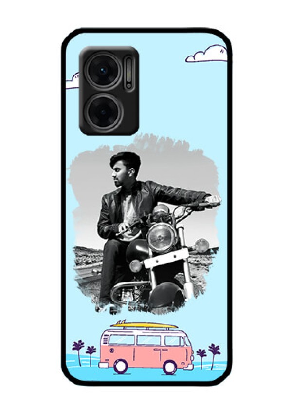Xiaomi Redmi 11 Prime 5G Photo Printing on Glass Case - Travel & Adventure Design