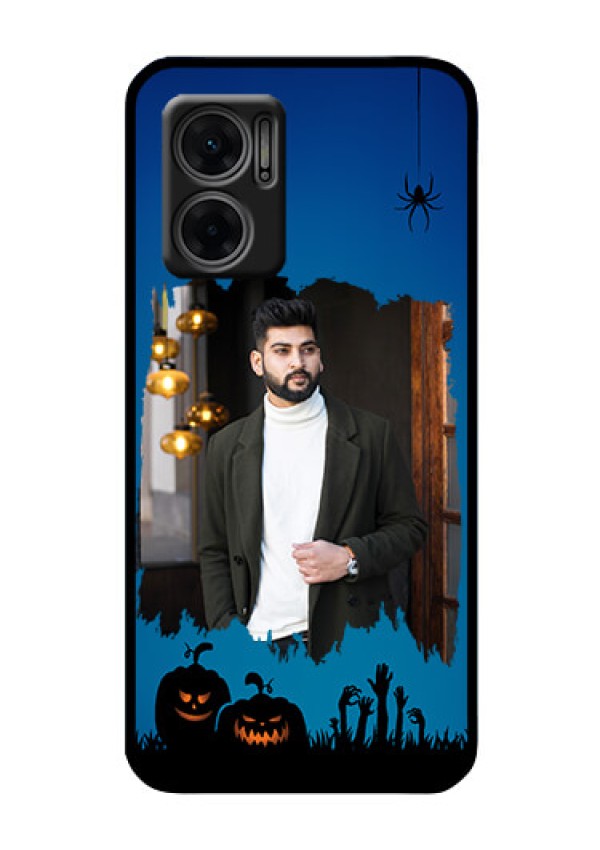 Xiaomi Redmi 11 Prime 5G Photo Printing on Glass Case - with pro Halloween design