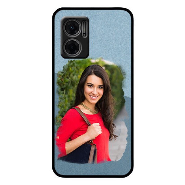 Xiaomi Redmi 11 Prime 5G Custom Glass Mobile Case - Grunge Line Art Design
