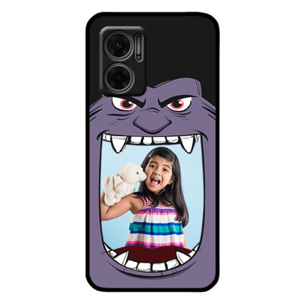Xiaomi Redmi 11 Prime 5G Custom Glass Phone Case - Angry Monster Design Xiaomi Redmi 11 Prime 5G Custom Glass Phone Case - Angry Monster Design